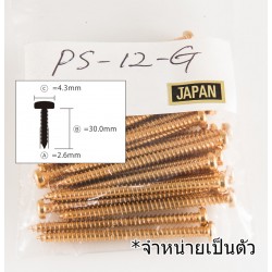 Pickup  Screw PS-12 Gold